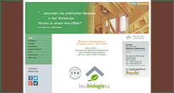 Desktop Screenshot of baubiologie-24.de